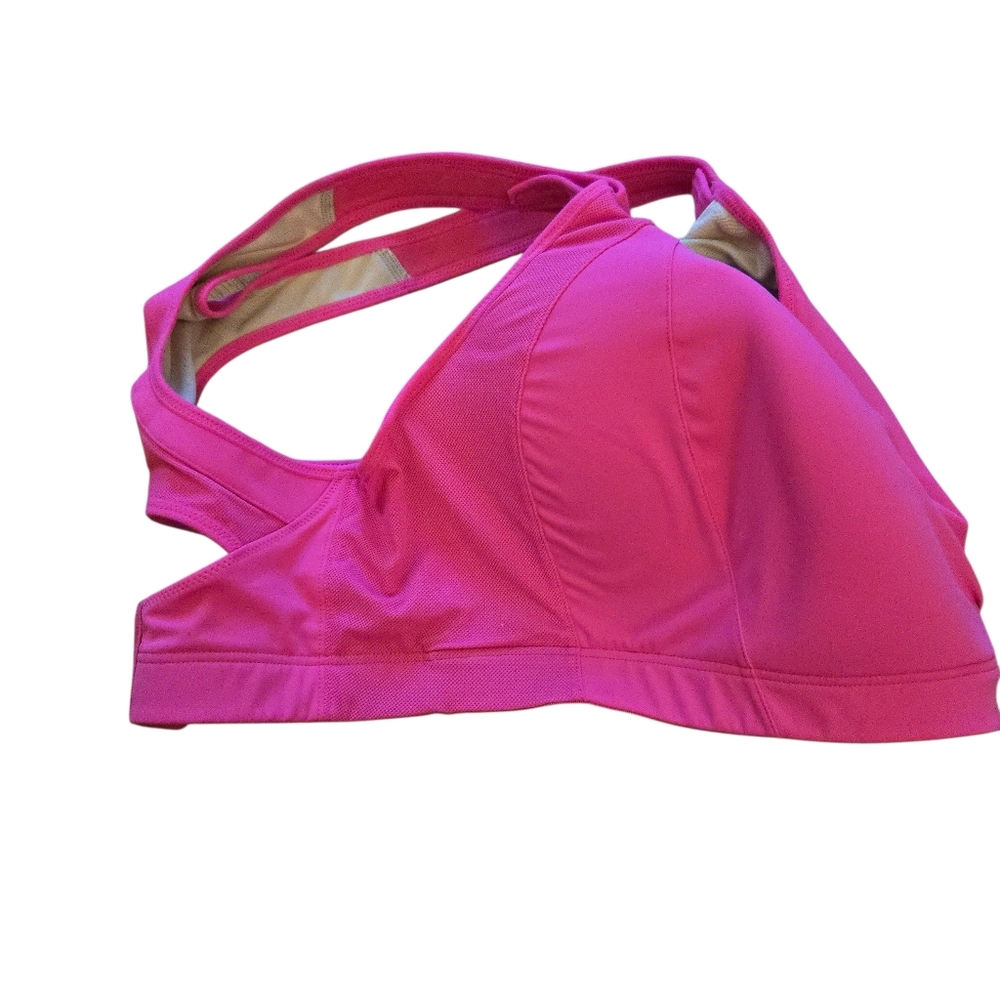 Syrokan Wireless Racerback Pink Sports Bra 40H - Picture 7 of 8